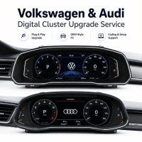 پکیج ارتقای کلاستر دیجیتال Volkswagen Audi